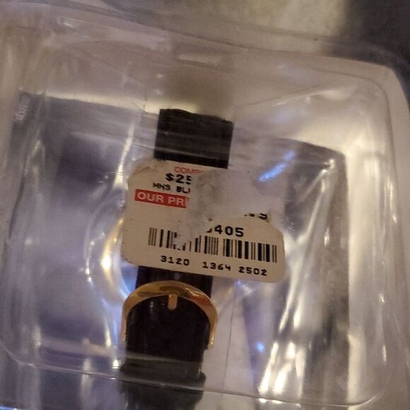 NEW Deadstock 80's Gitano Men's Gold Watch in Sealed Package Time Capsule - Picture 6 of 6